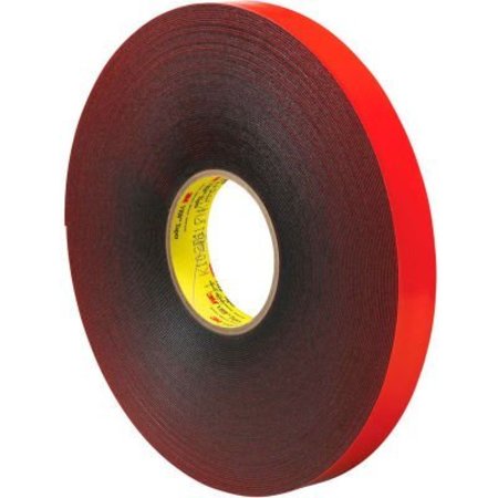 BOX PACKAGING 3M„¢ 4611 Double Sided VHB„¢ Acrylic Foam Tape 1" x 5 Yds. 45 Mil Gray VHB461101R